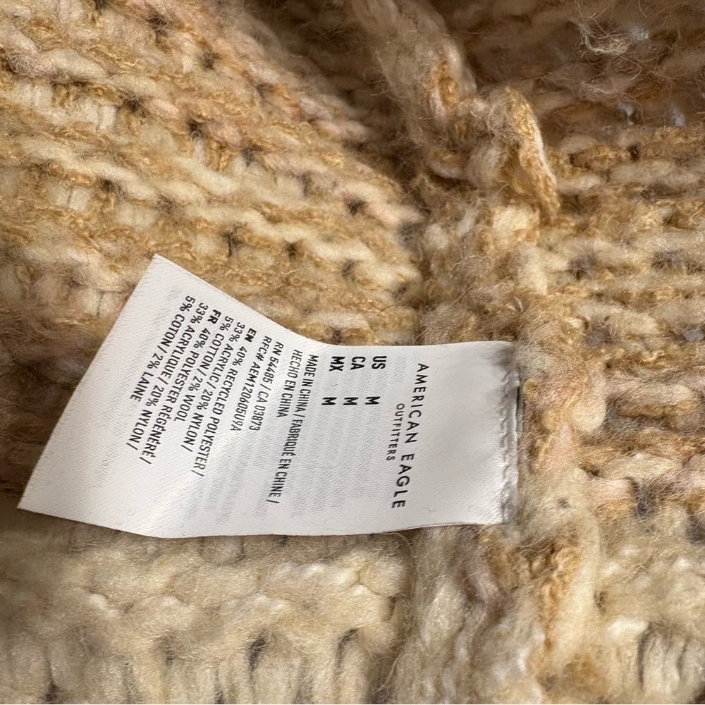 American Eagle Cozy Wool Knit Blend Women's Sweater - Medium - Picture 12 of 16